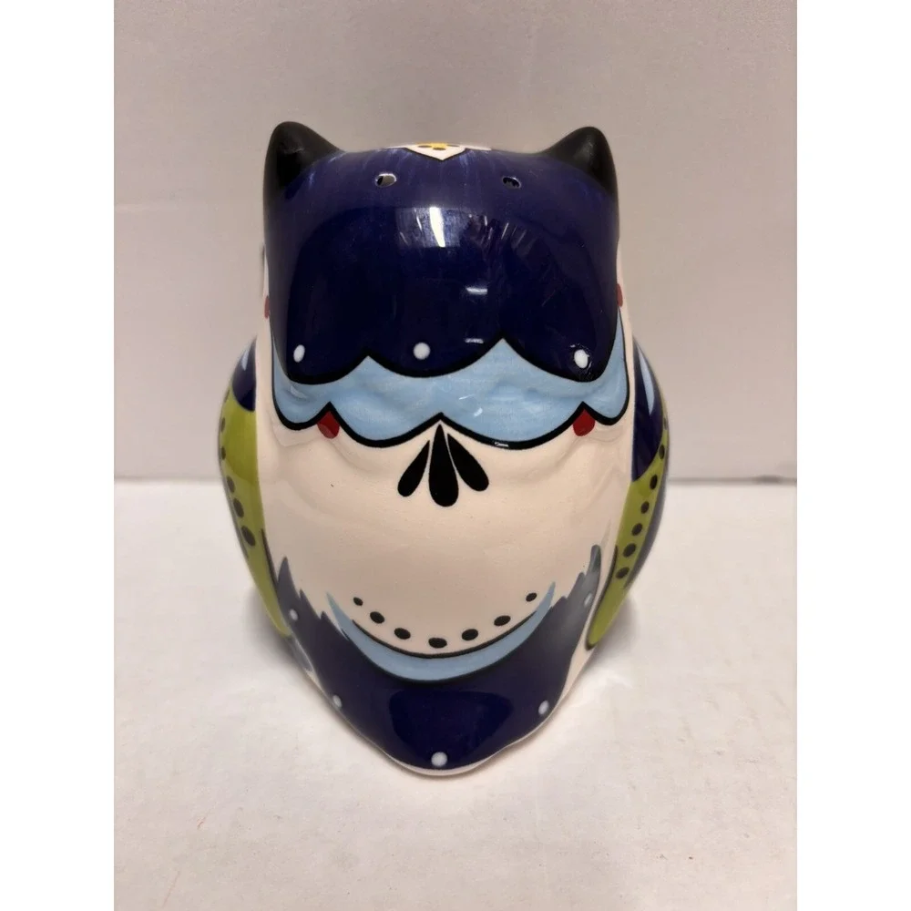 Tabletops Unlimited Espana Lifestyle BOCCA OWL Salt & Pepper‎ Shakers Colorful 2